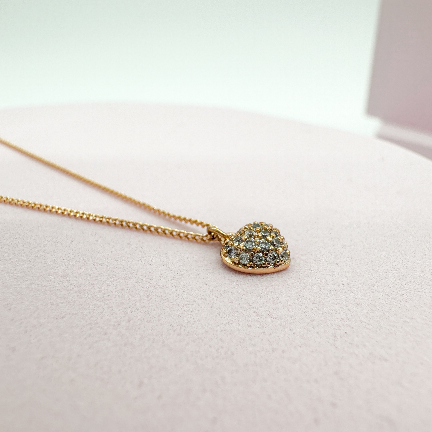 Shimmering Love minimalistic - Halskette Herz minimalistisch