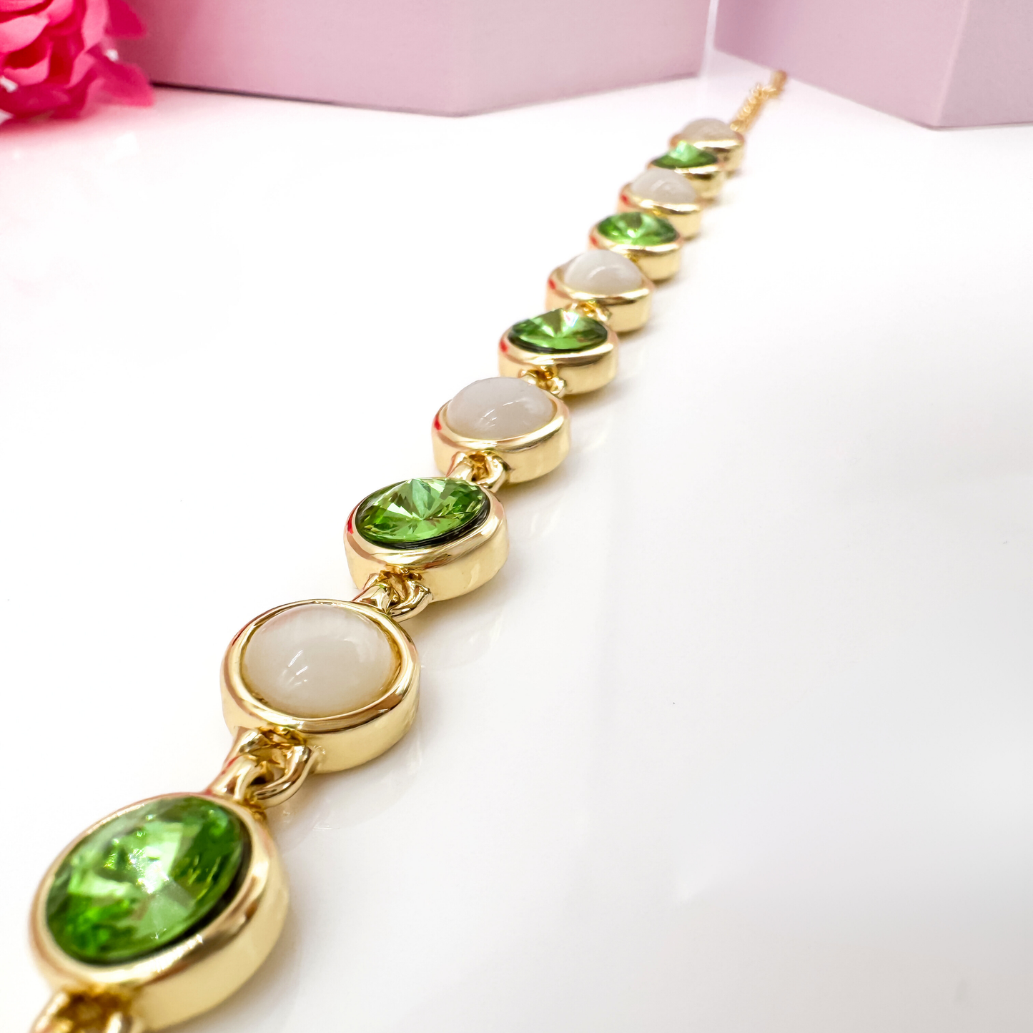 Green Harmony - Damen Armband hochwertig