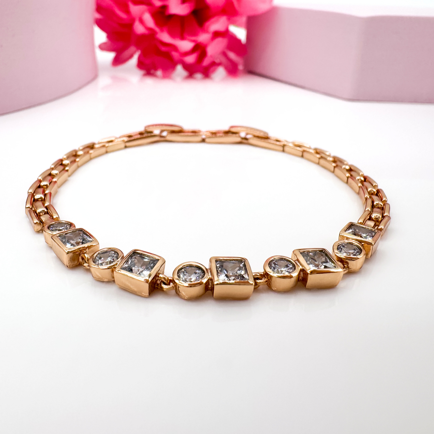 Eterna Rosé - Damen Armband Roségold