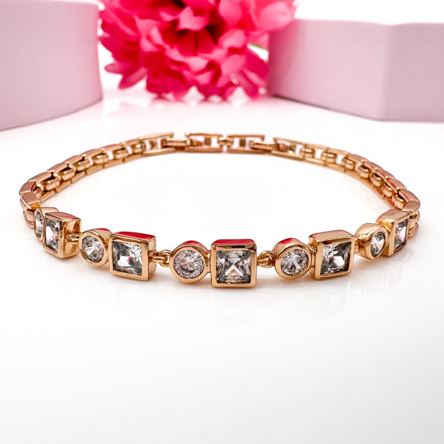 Eterna Rosé - Damen Armband Roségold