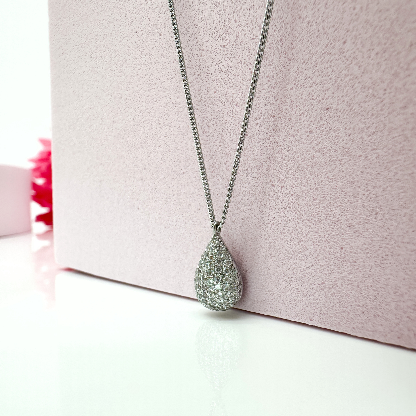 Glittering Drop - Damen Schmuck Halskette