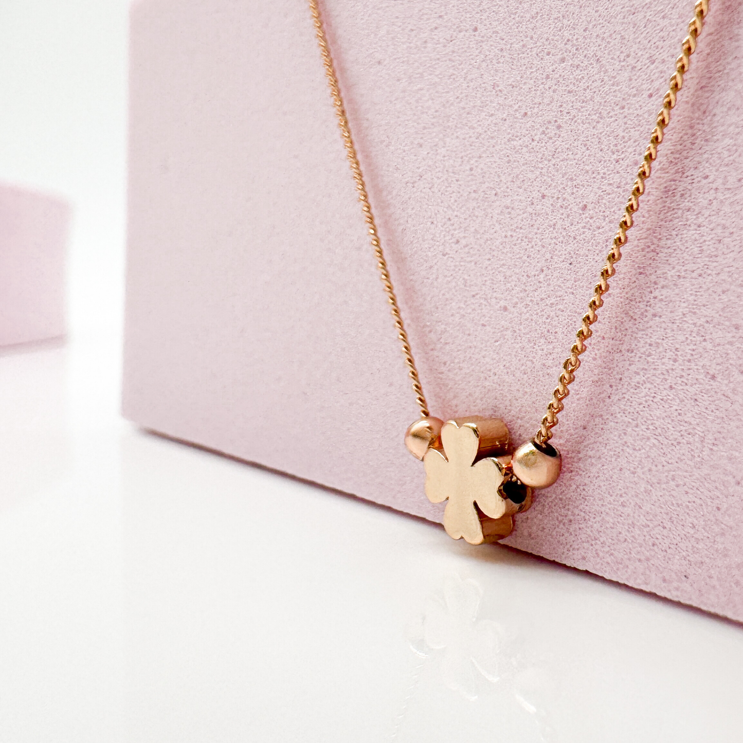 Pure Luck Necklace - Halskette Kleeblatt Glück