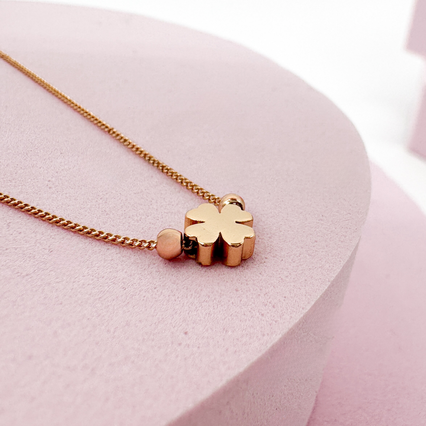 Pure Luck Necklace - Halskette Kleeblatt Glück