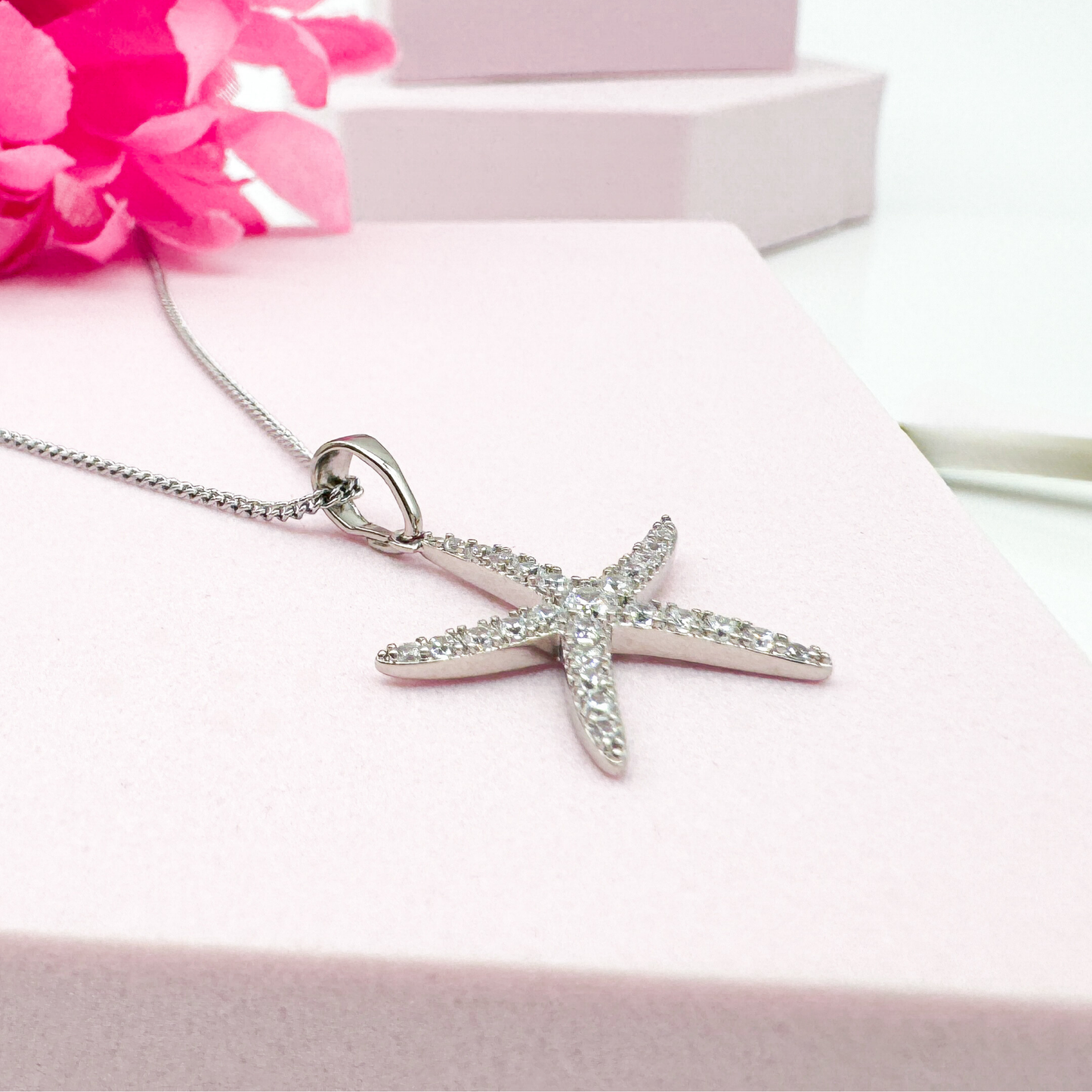 Stellar Starfish Necklace - Halskette Damen Seestern