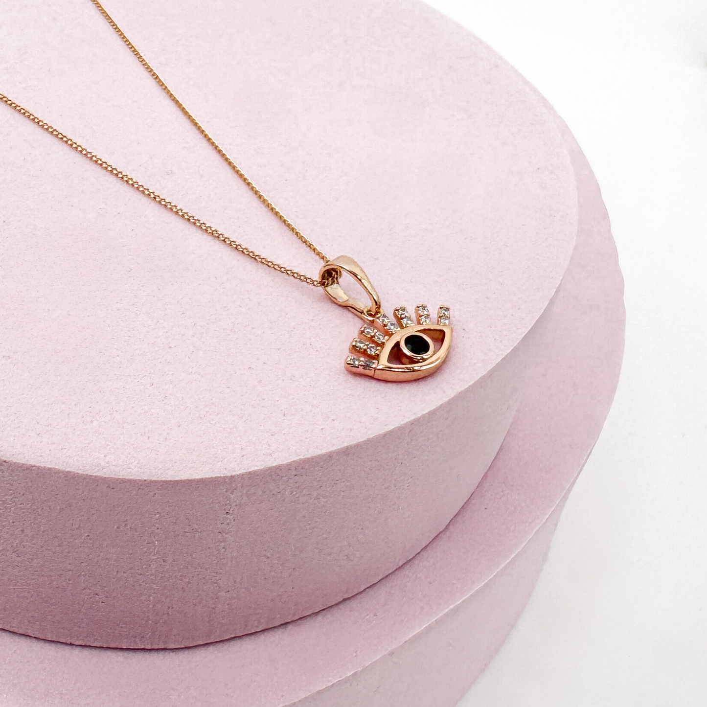 Cleopatra`s Eye - Roségold Kette