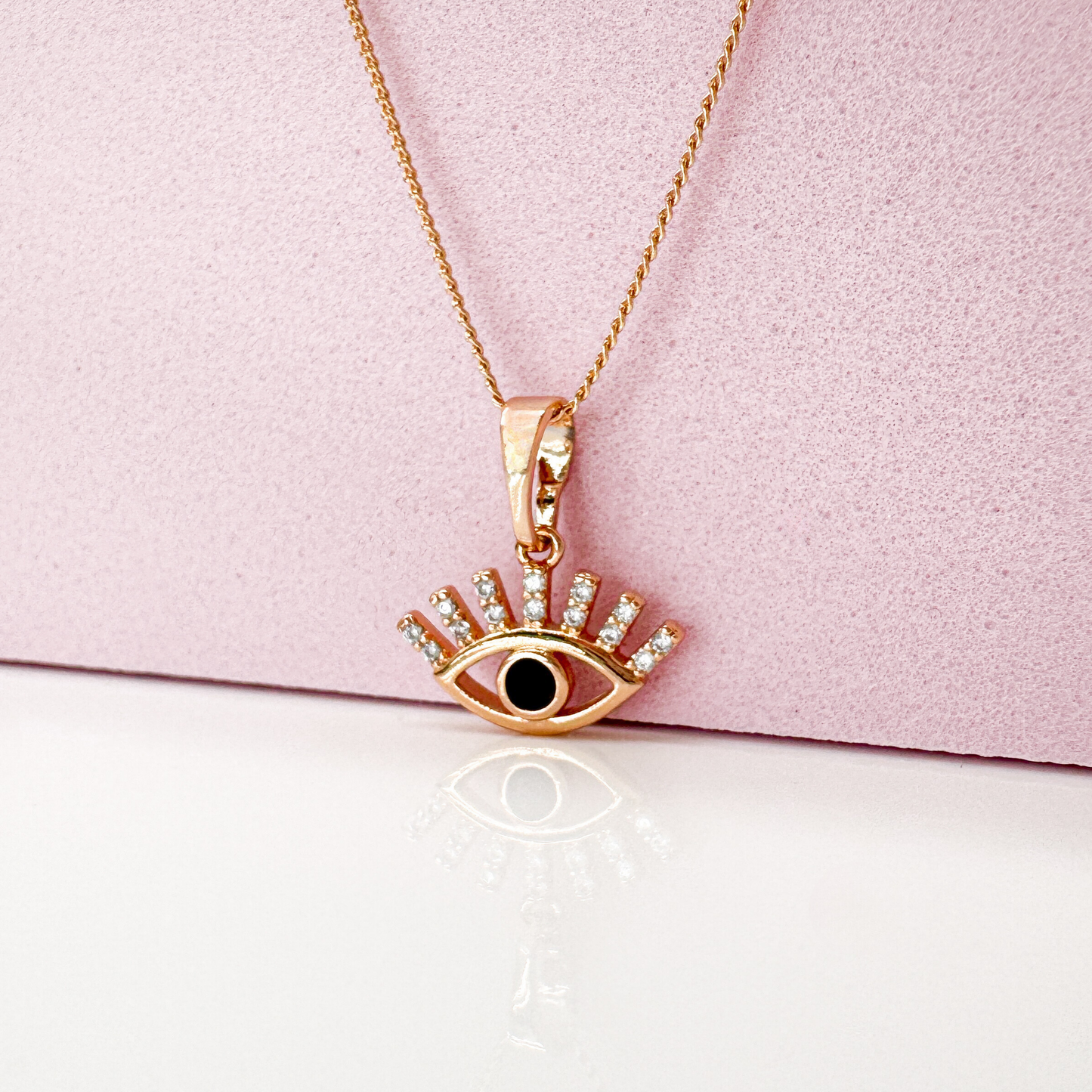 Cleopatra`s Eye - Roségold Kette