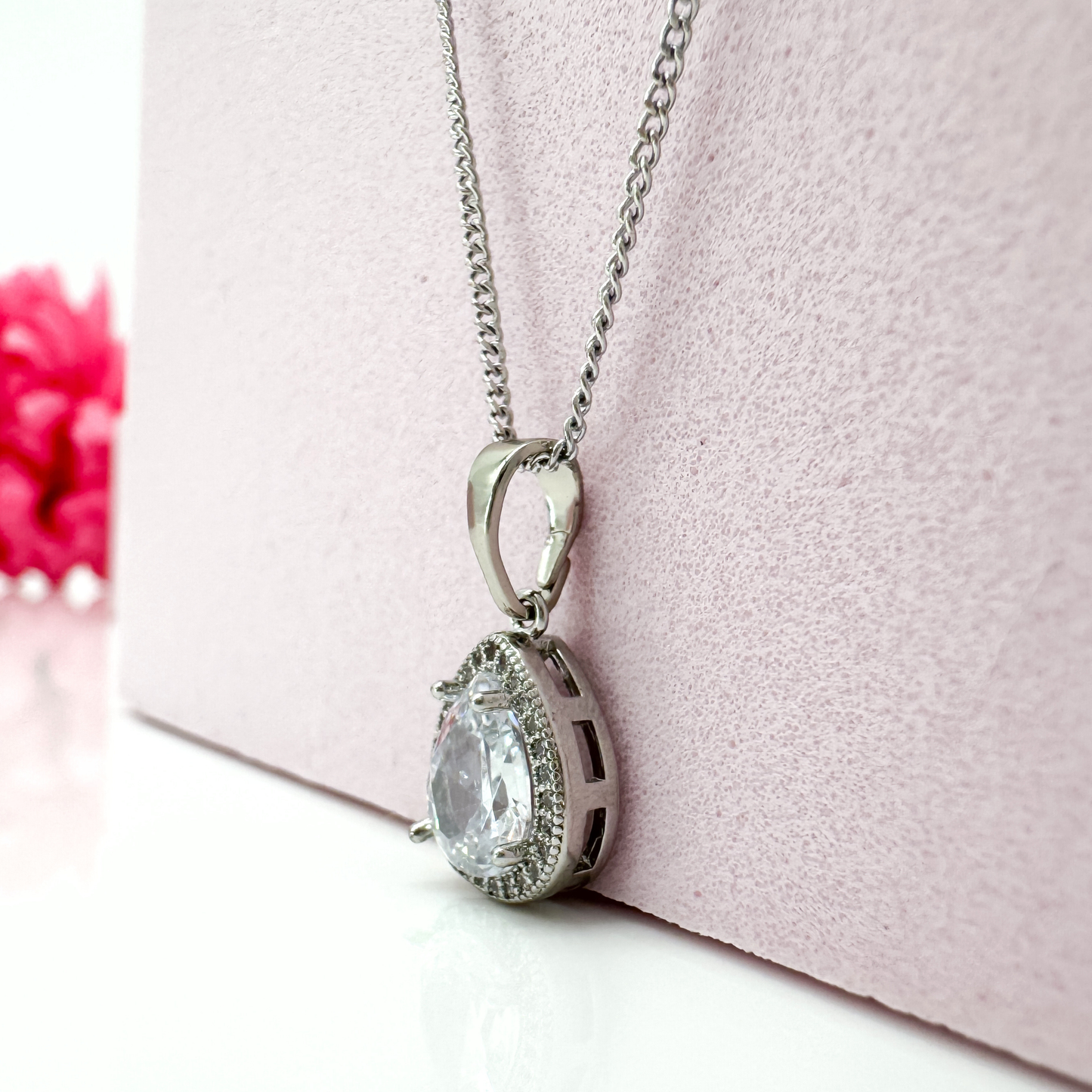 Lumière d'Or Silber - Damen Schmuck funkelnder Anhänger