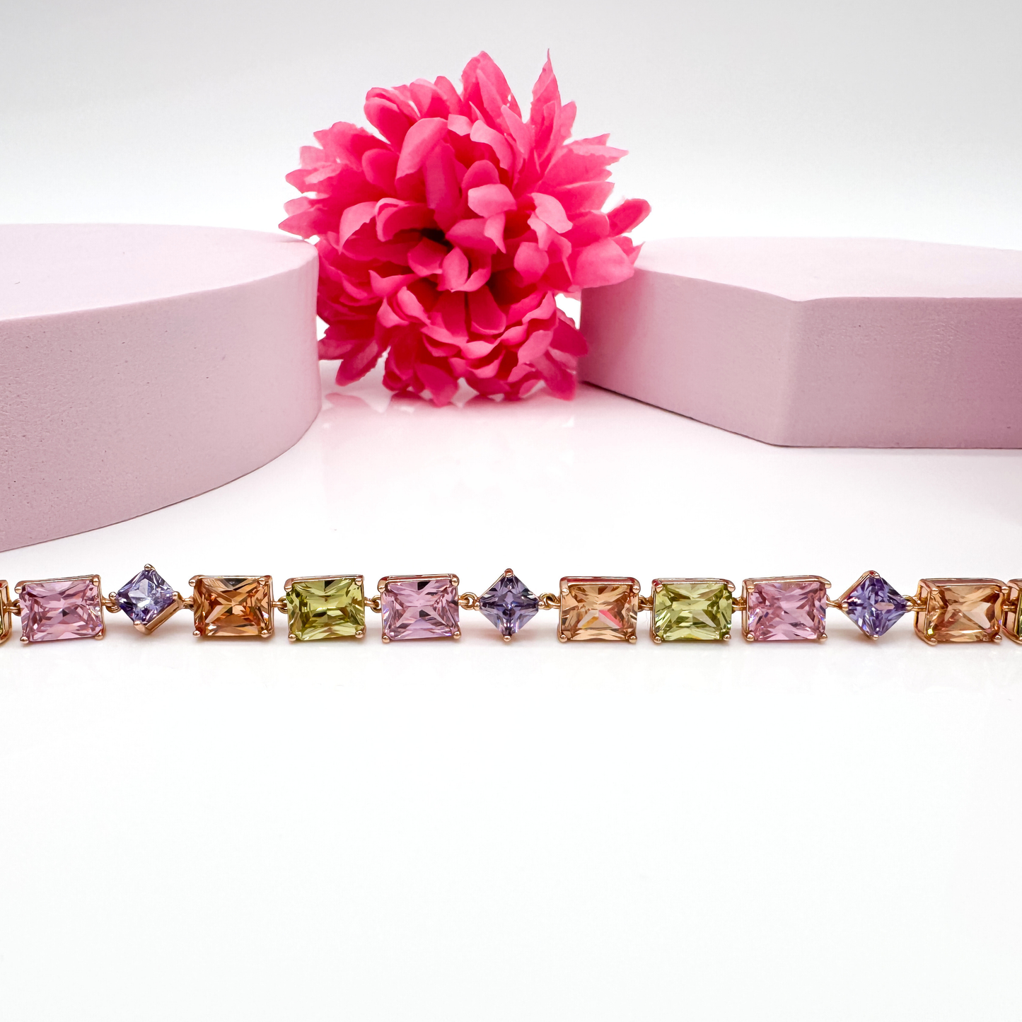 Colorful Majesty - Damen Armband pastel farbig