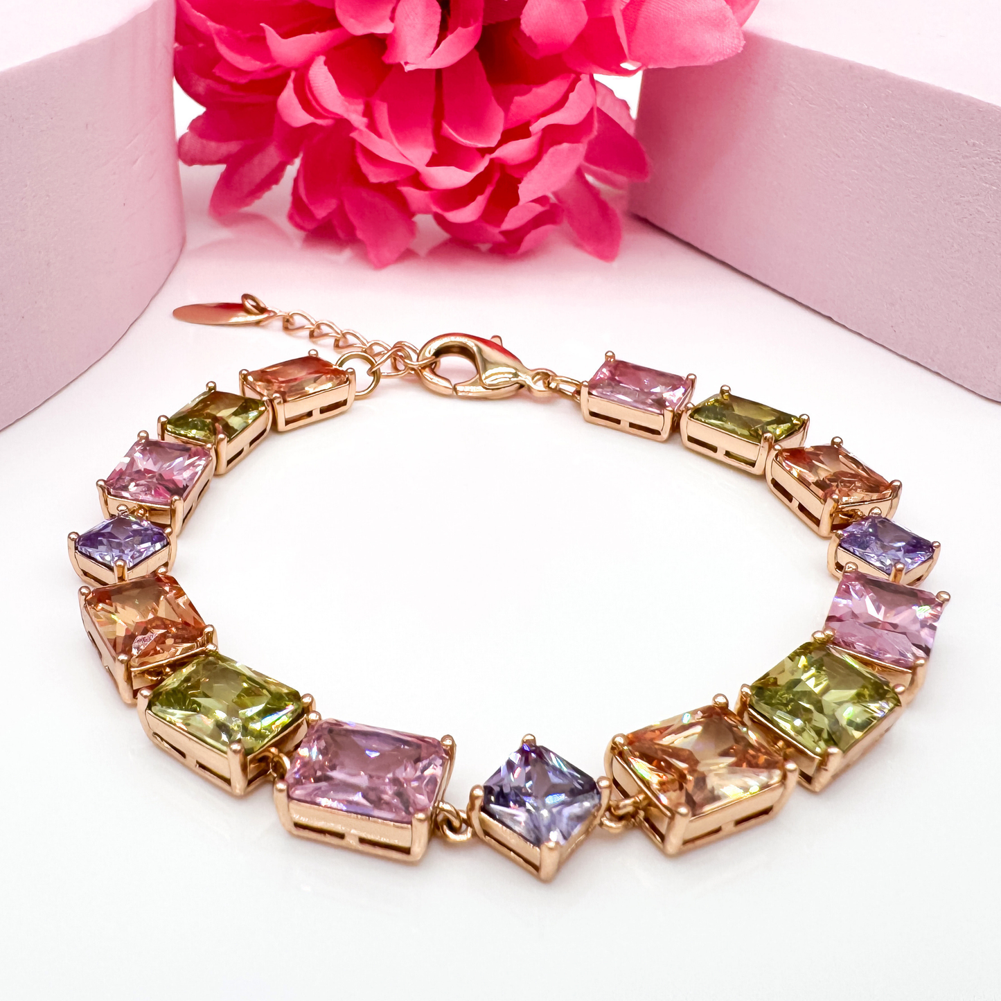 Colorful Majesty - Damen Armband pastel farbig
