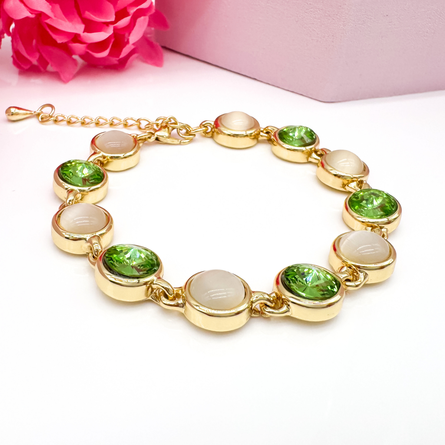 Green Harmony - Damen Armband hochwertig