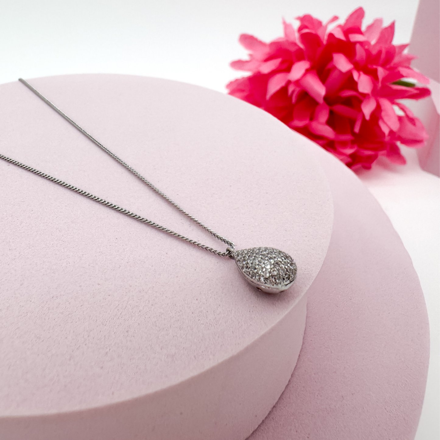 Glittering Drop - Damen Schmuck Halskette