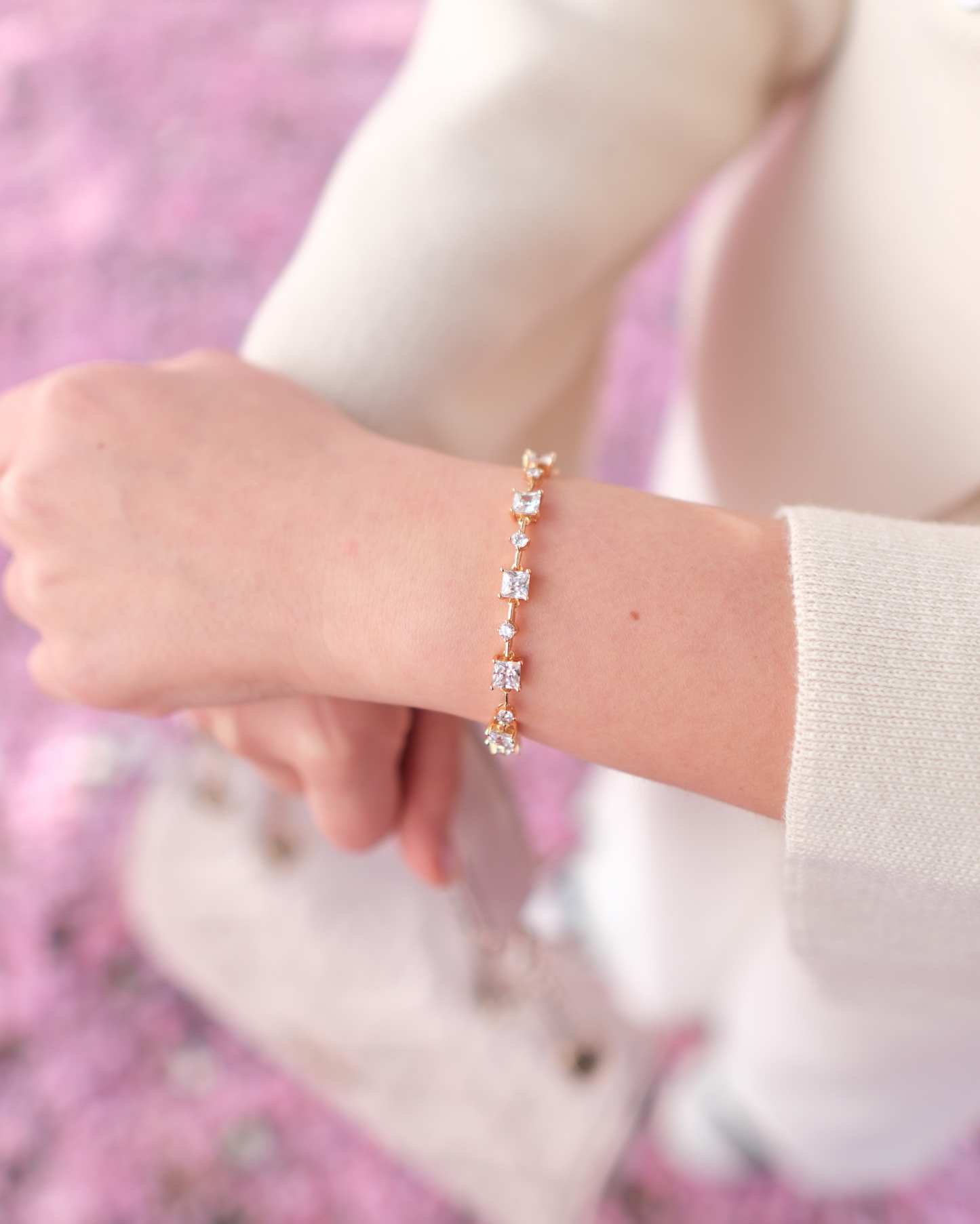Starry Bliss - Armband Damen glänzend