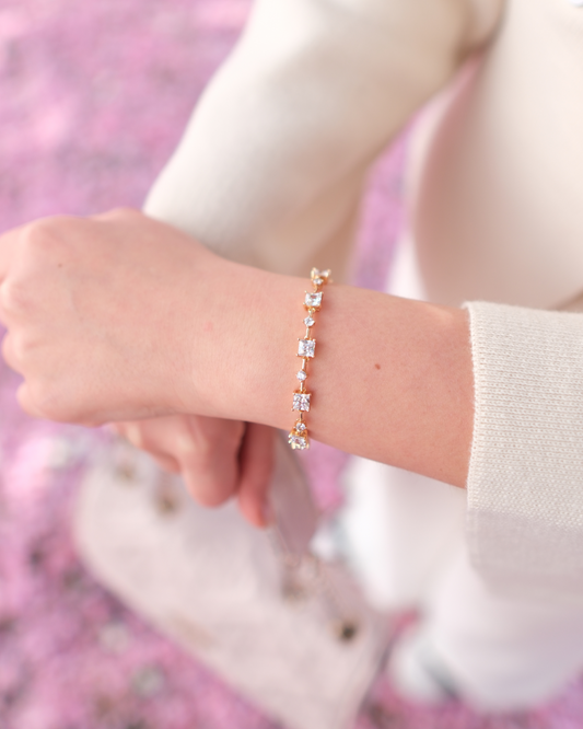 Starry Bliss - Armband Damen glänzend