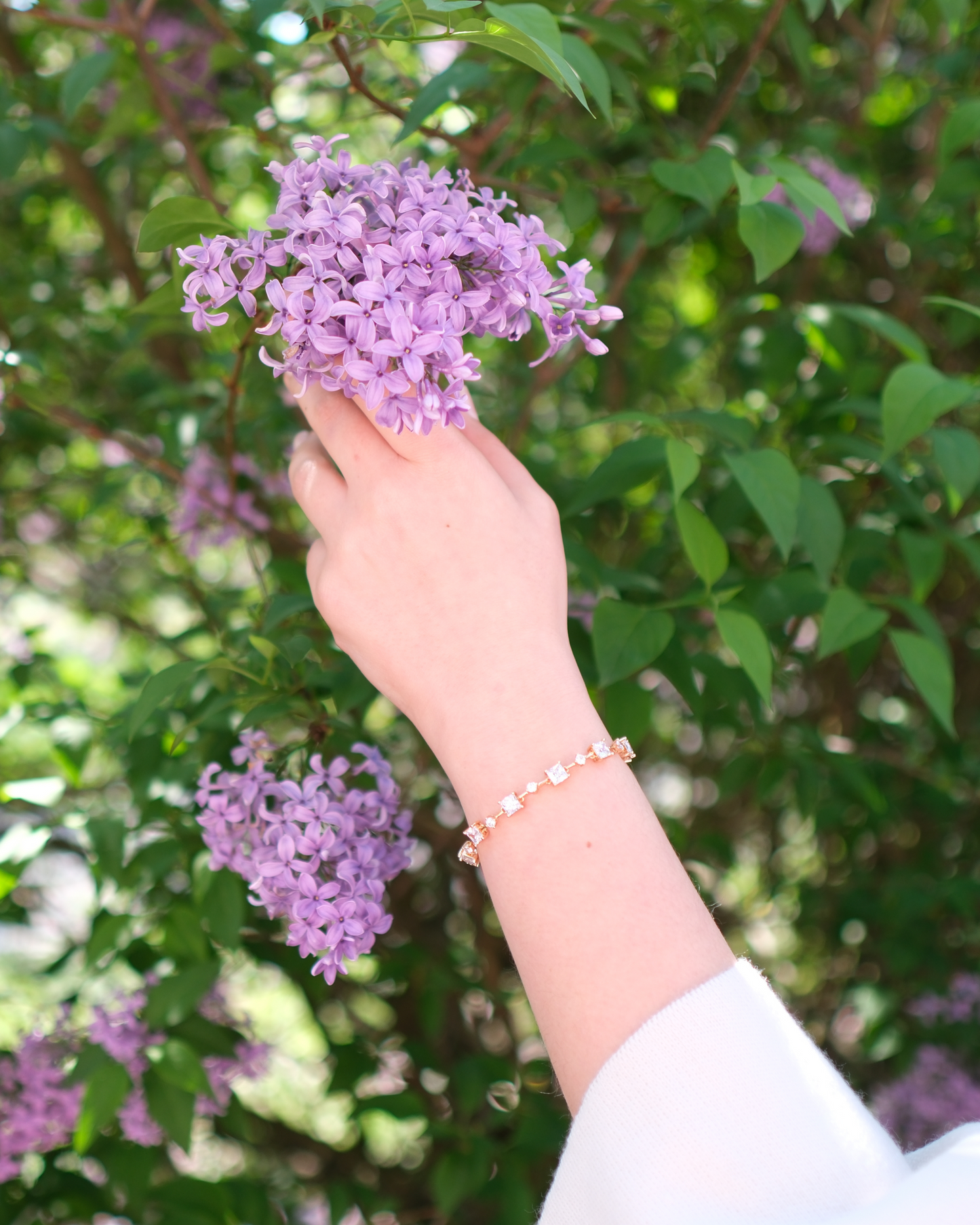 Starry Bliss - Armband Damen glänzend