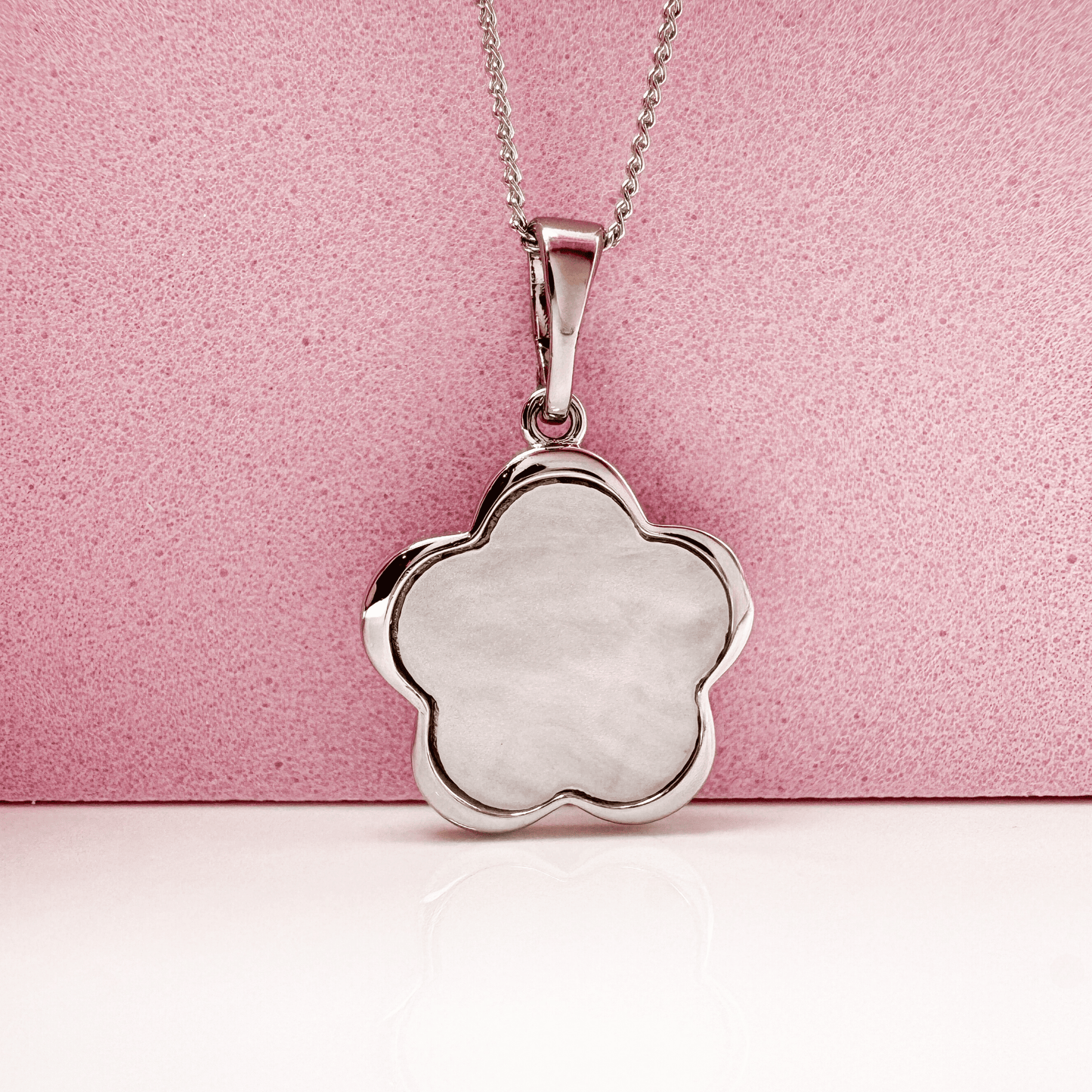 Essence of Purity - Perlmutt Schmuck Halskette Damen