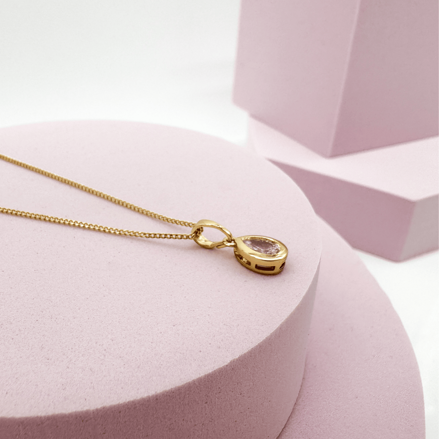 Infinite Love Drop Necklace - Kette mit Anhänger