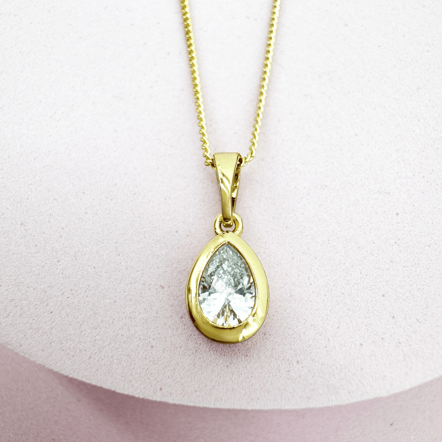 Infinite Love Drop Necklace - Kette mit Anhänger