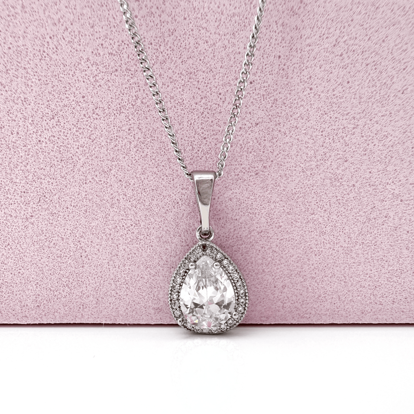 Lumière d'Or Silber - Damen Schmuck funkelnder Anhänger