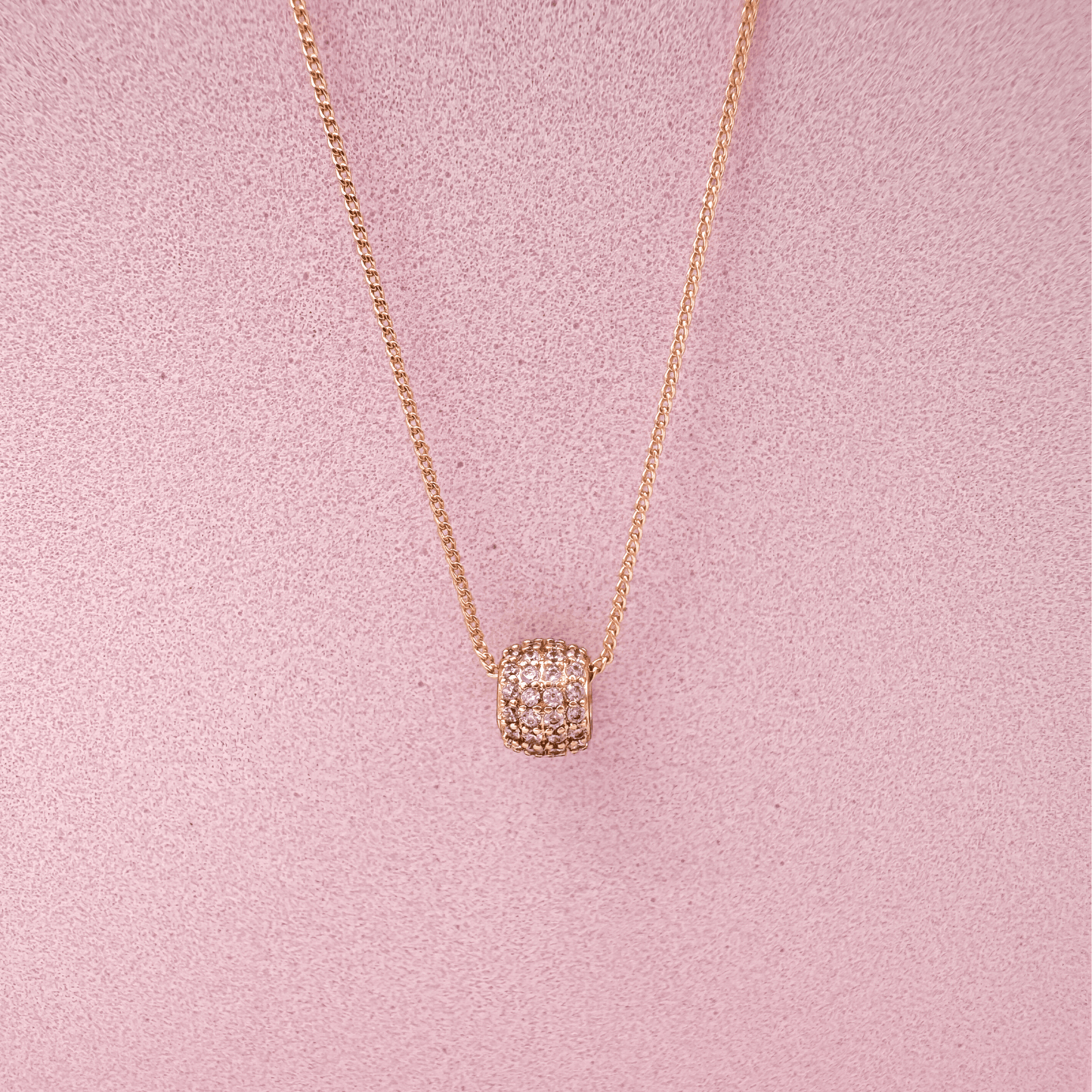 Shining Orbit - Halskette Roségold Damen