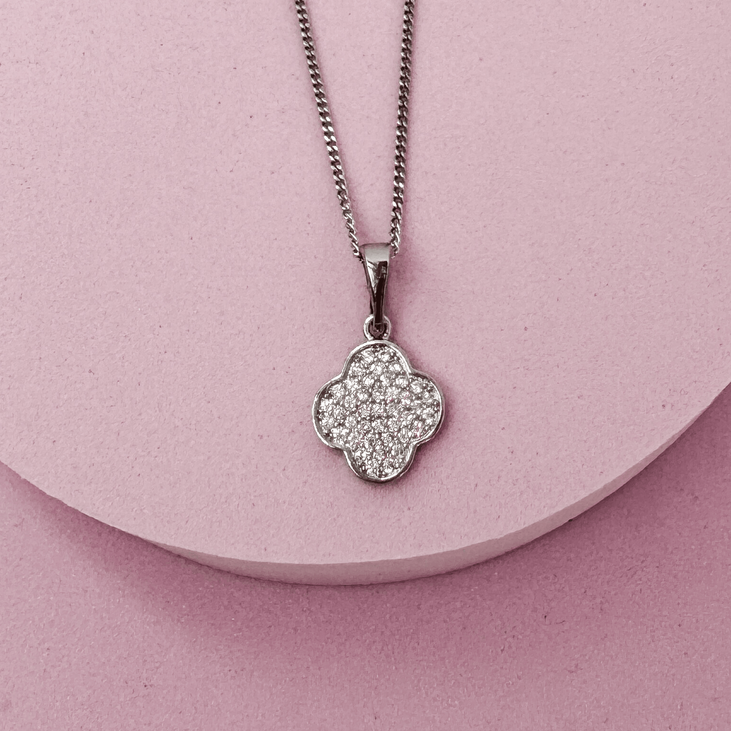 Brilliance of Fortune - Kleeblatt Kette Damen