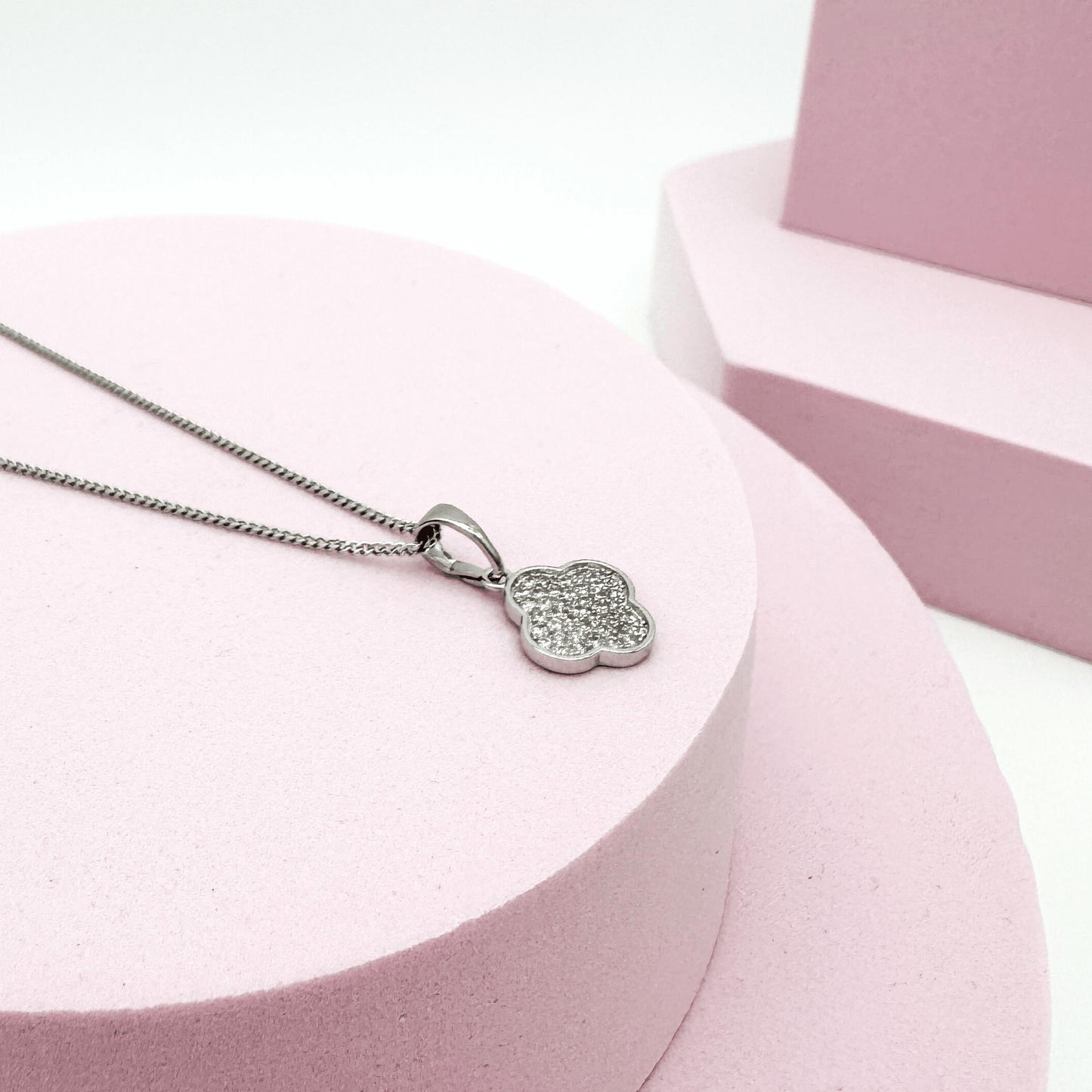 Brilliance of Fortune - Kleeblatt Kette Damen