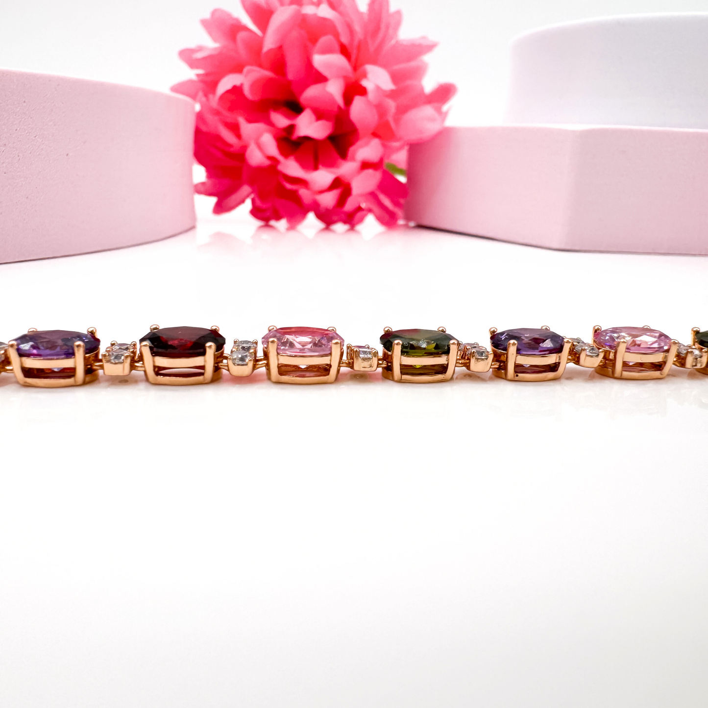 Colorful Charm - Damen Armband bunte Steine