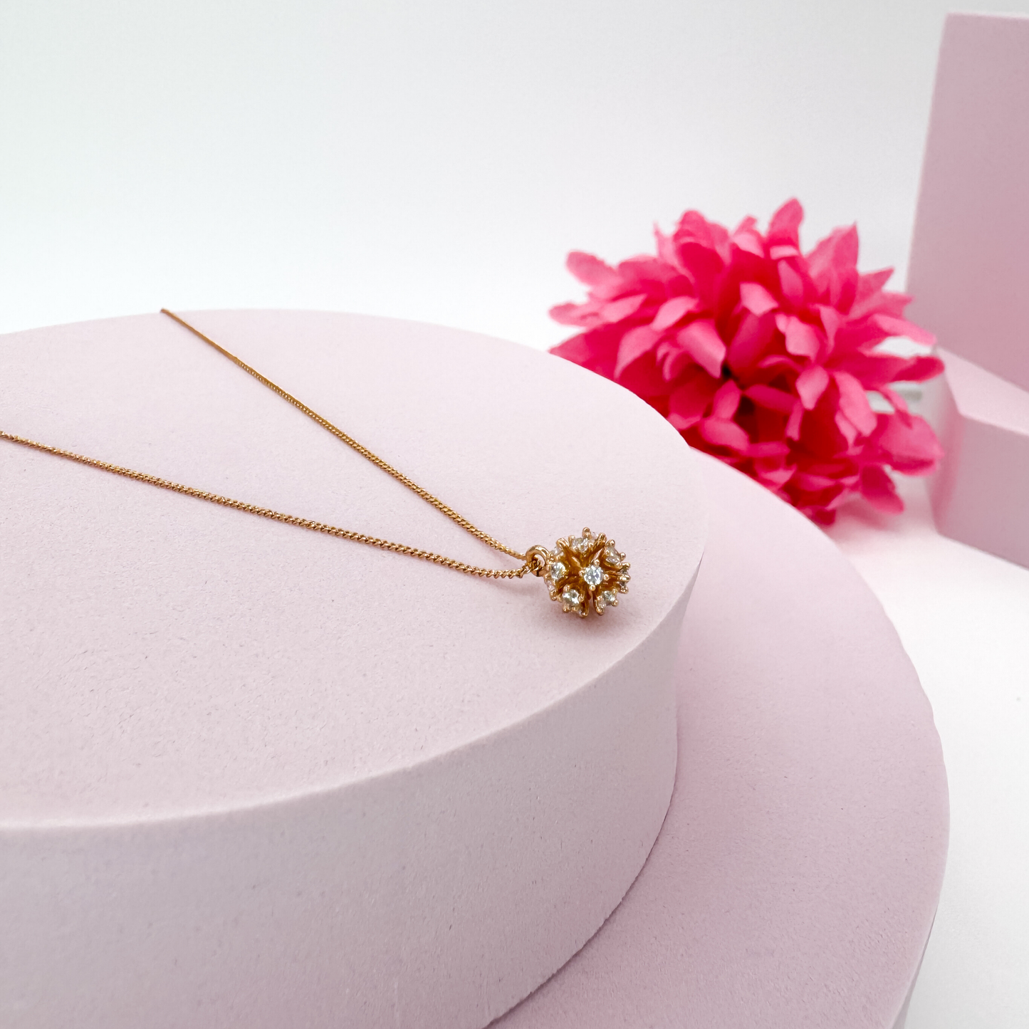 Nova Bloom Roségold - Schmuck Kette Damen