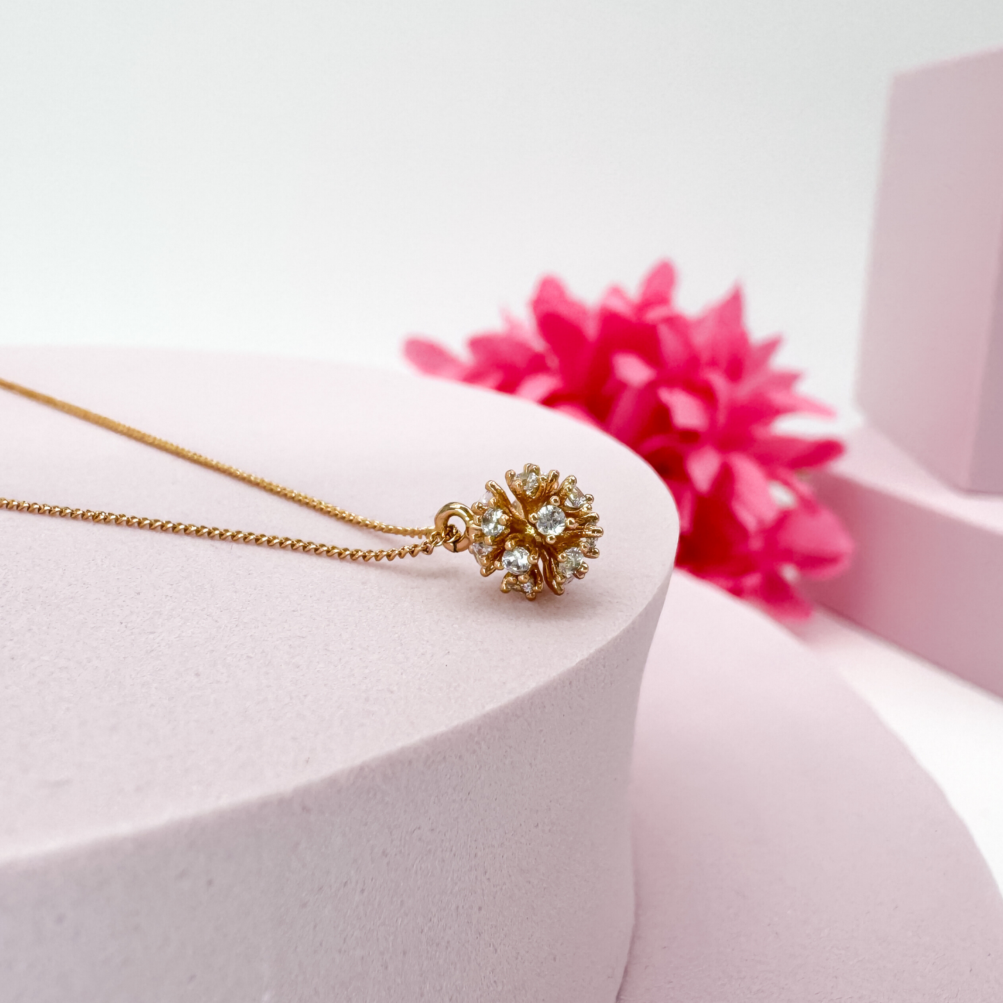 Nova Bloom Roségold - Schmuck Kette Damen