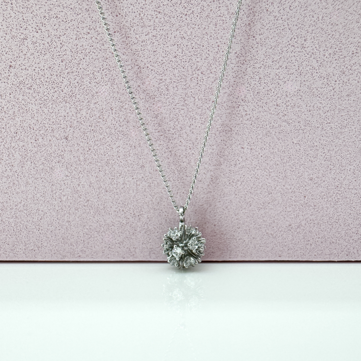 Nova Bloom Silber - Damen Kette antiallergisch Schmuck