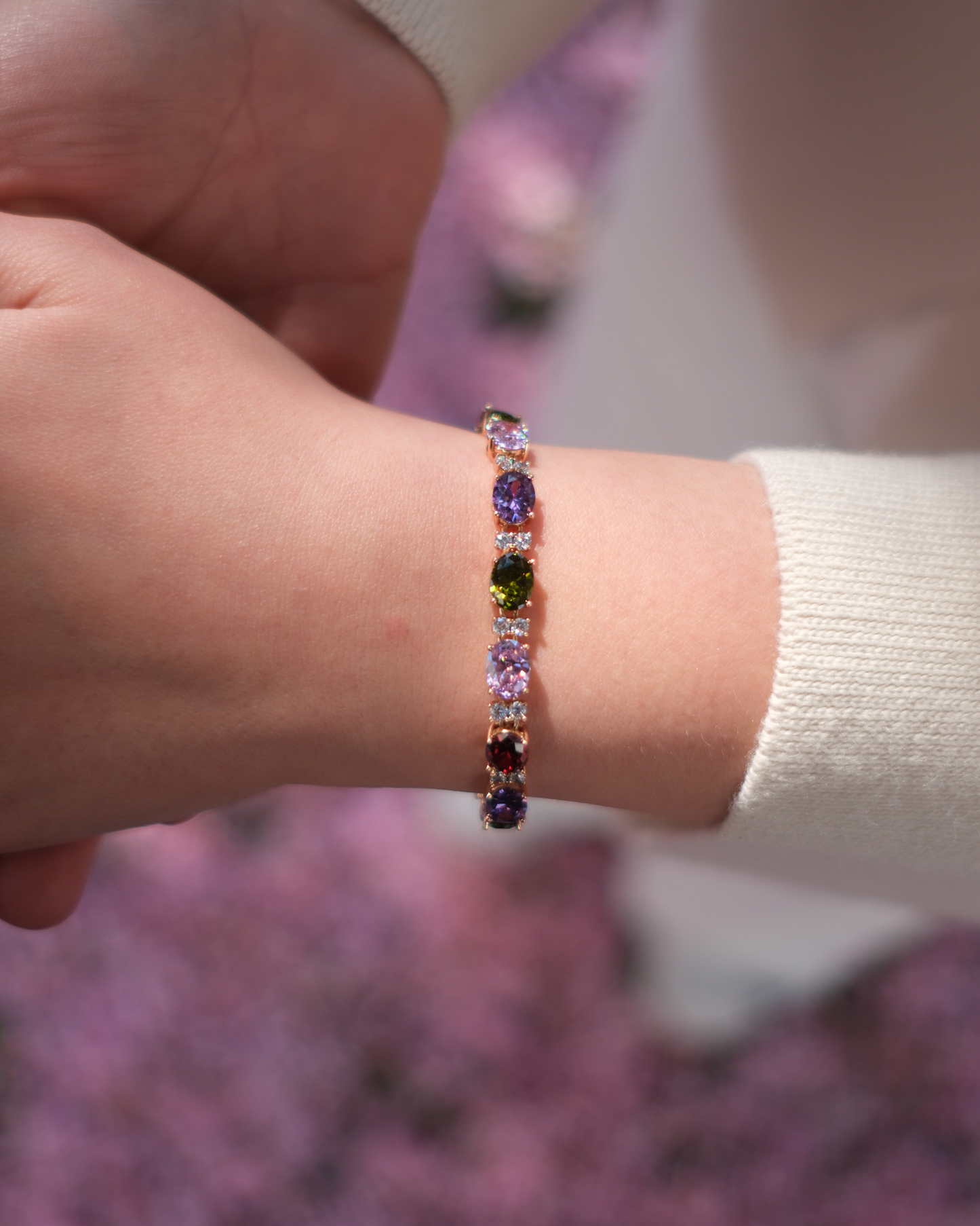 Colorful Charm - Damen Armband bunte Steine