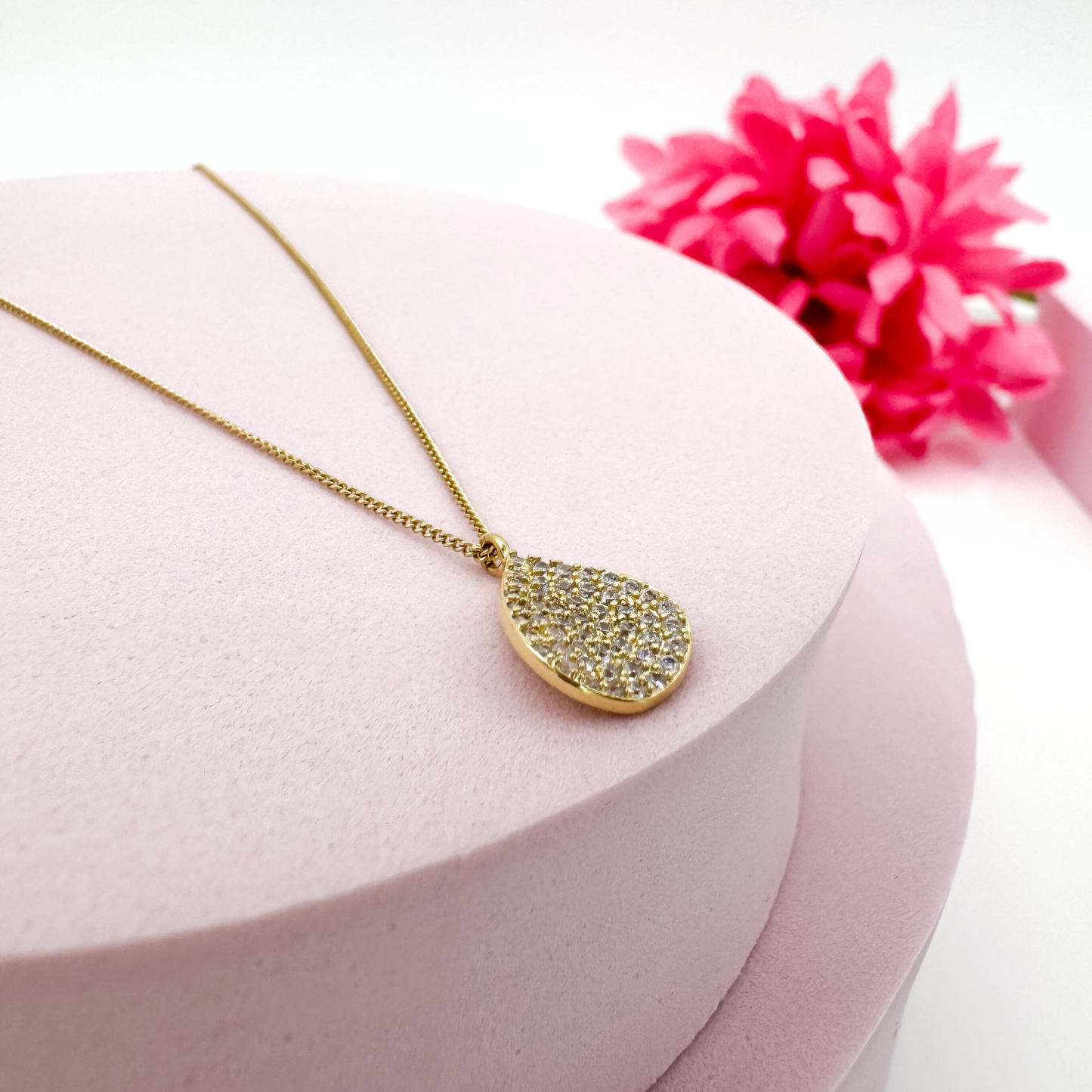 Luminous Drop Gold - Halskette Damen