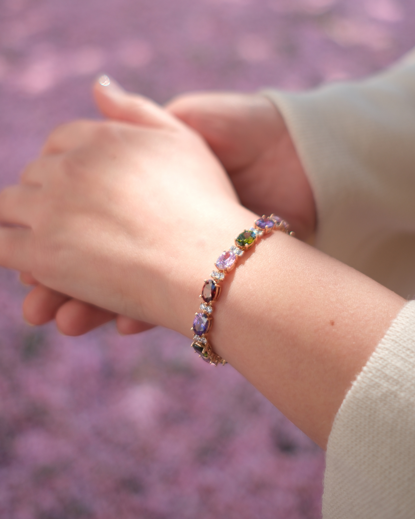 Colorful Charm - Damen Armband bunte Steine