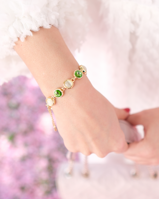 Green Harmony - Damen Armband hochwertig