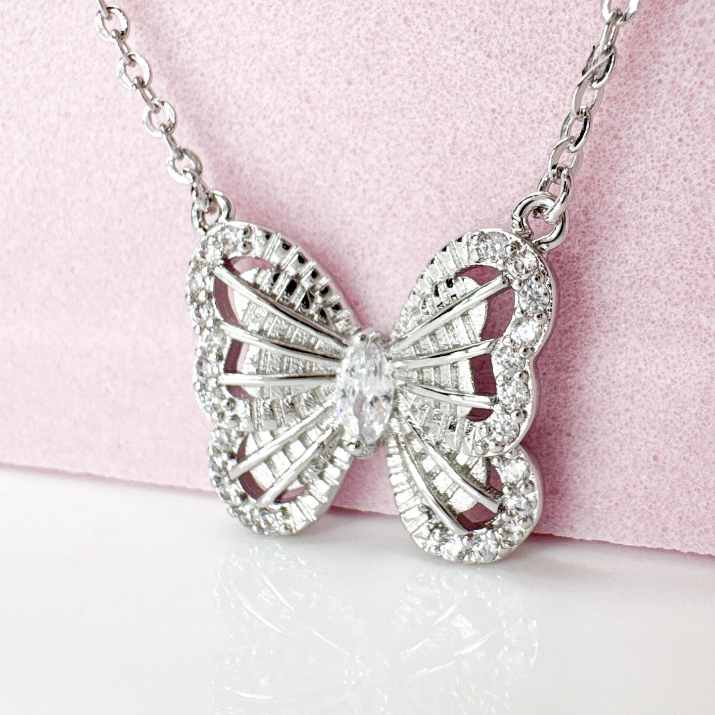 Crystal Wing Butterfly - Kette Schmetterling