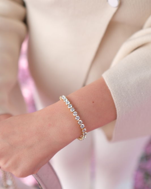 Majestic Shine  - Armband Damen Golfarben