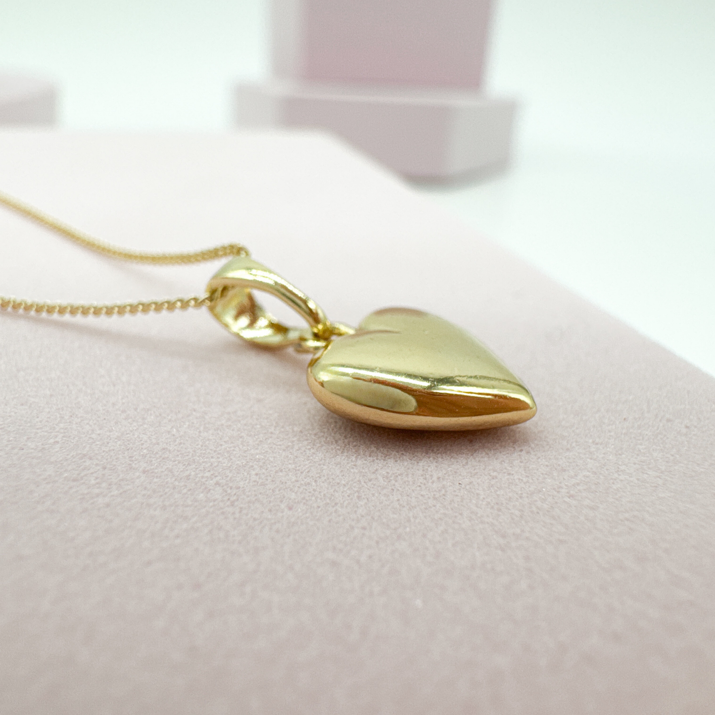 Cœur de Renaissance Gold - Damen Kette mit Herz Anhänger