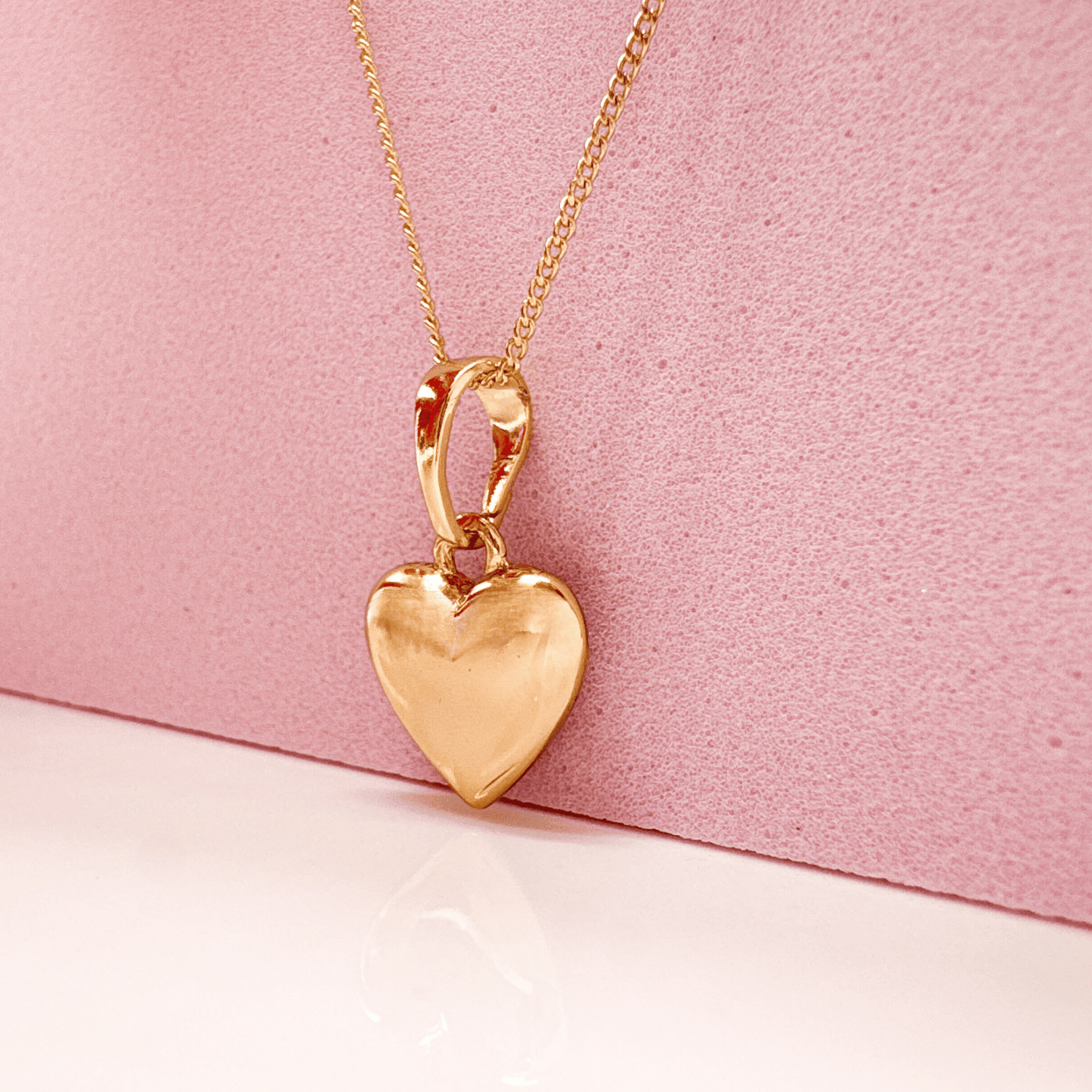 Cœur de Renaissance Gold - Damen Kette mit Herz Anhänger